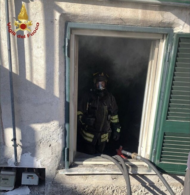 incendio appartamento